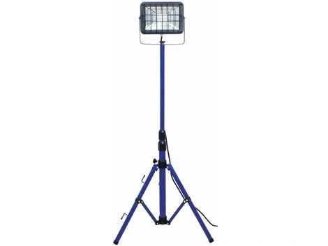 as-Schwabe Chip-LED-Strahler auf Stativ blau 30 W