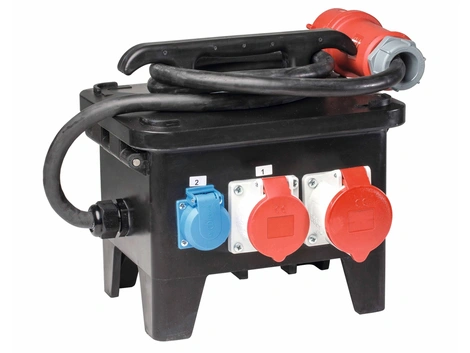 as-Schwabe Baustellen-Stromverteiler M2, 230/400 V