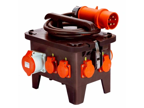 as-Schwabe Baustellen-Stromverteiler M3, 230/400 V