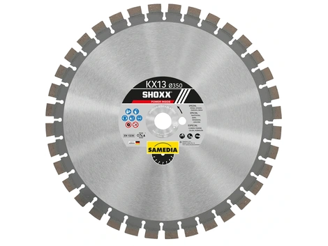 Samedia Shoxx KX13 Diamanttrennscheibe Ø350x30/25,4 mm