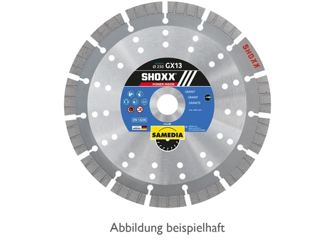 Samedia Shoxx GX13 Diamanttrennscheibe Ø350x30/25,4 mm