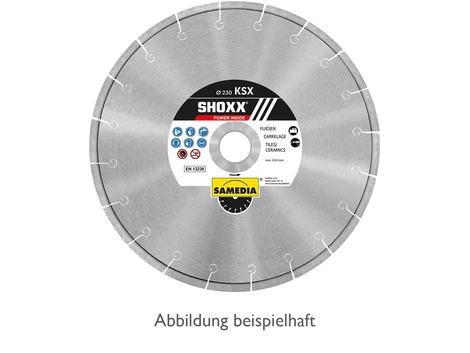 Samedia Shoxx KSX Diamanttrennscheibe Ø350x30/25,4 mm