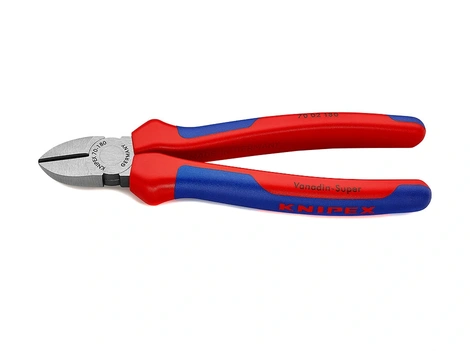 KNIPEX Seitenschneider schw. atram. MK 180 mm SB