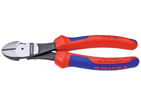 KNIPEX Kraft-Seitenschneider schw. atram. MK 180 mm