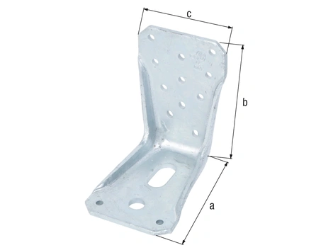 GAH Alberts KR-Winkelverbinder mit Langloch 85x65x95 mm