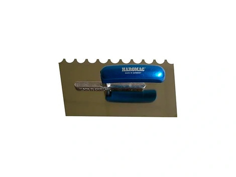 Haromac Glättekelle halbrund gezahnt 280 mm