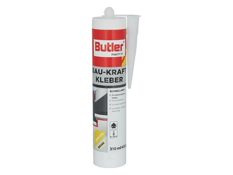 BUTLER PRO Bau-Kraftkleber beige 310 ml
