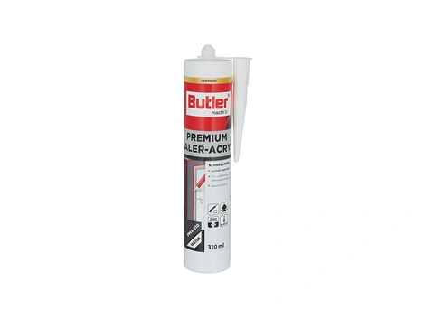 BUTLER PRO Premium Maler Acryl weiß 310 ml