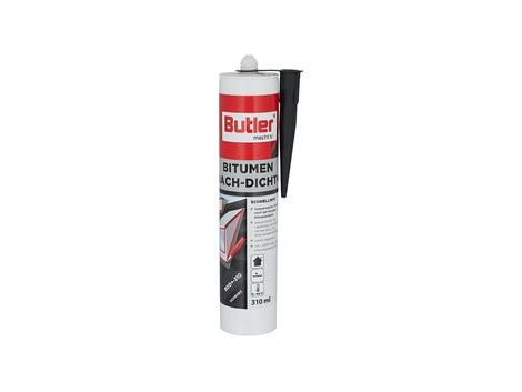 BUTLER PRO Bitumen Dach Dicht+ schwarz 310 ml