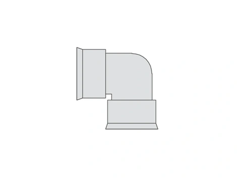HEGLER Eurodrain Bogen 90° DN 100
