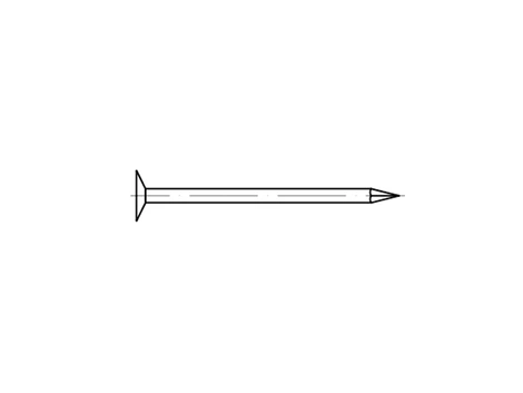 BUTLER PRO Drahtstift Form B unv. Ø2,2x55 mm 1 kg