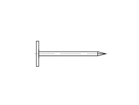 BUTLER PRO Breitkopfstift Form B vz. Ø2,5x30 mm 1 kg