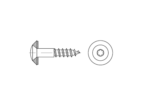 BUTLER PRO Spengler-Schr. D. 15 mm Ø4,5x55 mm 100 St.