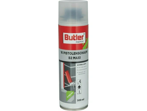 BUTLER PRO 1K Pistolenschaum B2 Maxi 0,5 l