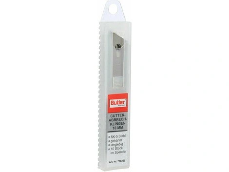 BUTLER PRO Abbrechklingen SK5-Stahl 18 mm