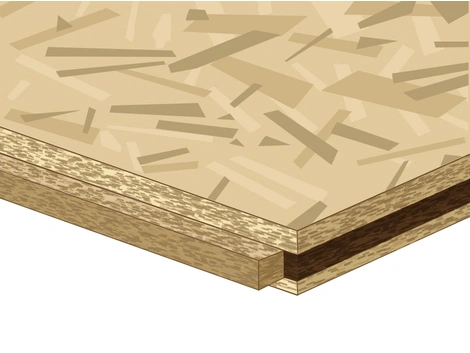 OSB/3 Verlegeplatte 4-seitig N+F ungeschl. 12x675x2500 mm