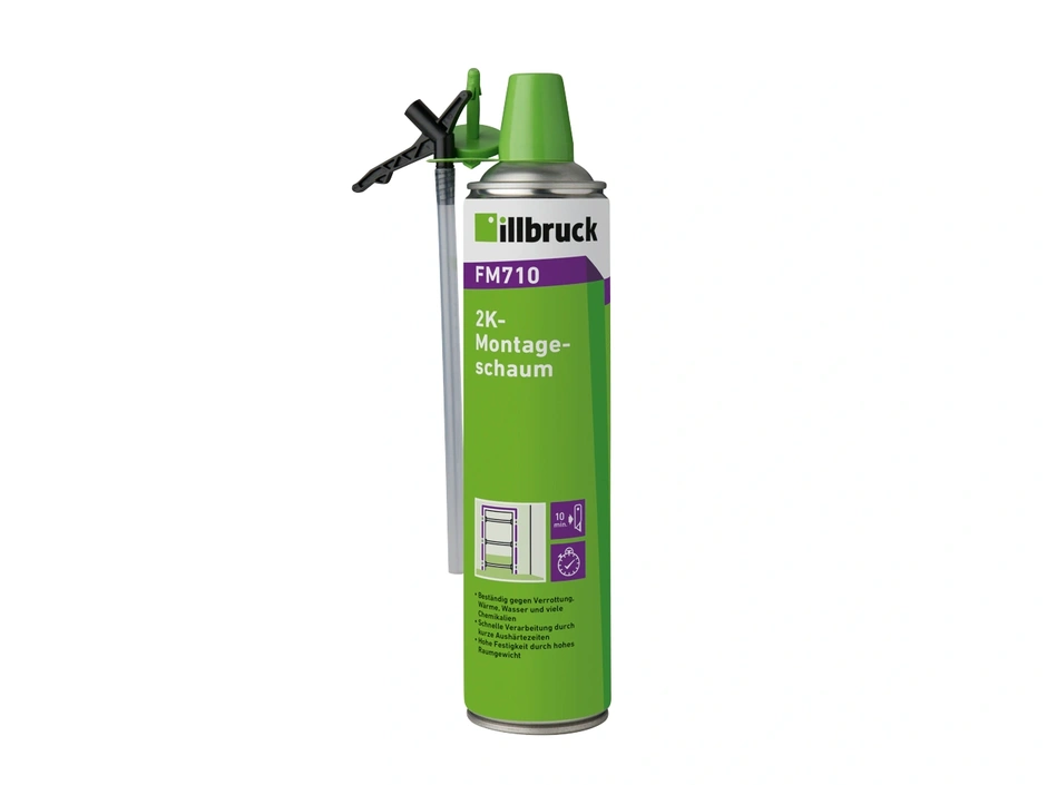 Illbruck 2K-Montageschaum FM710 400 Ml B2 Grün Mit Einweghandschuhen Ve 12 146135 37127 Illbruck 2K-Montageschaum FM710 400 Ml B2 Grün Mit Einweghandschuhen Ve 12 146135 37127